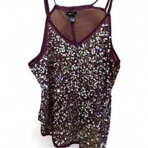 Rue21 Purple Sequin Women's Top